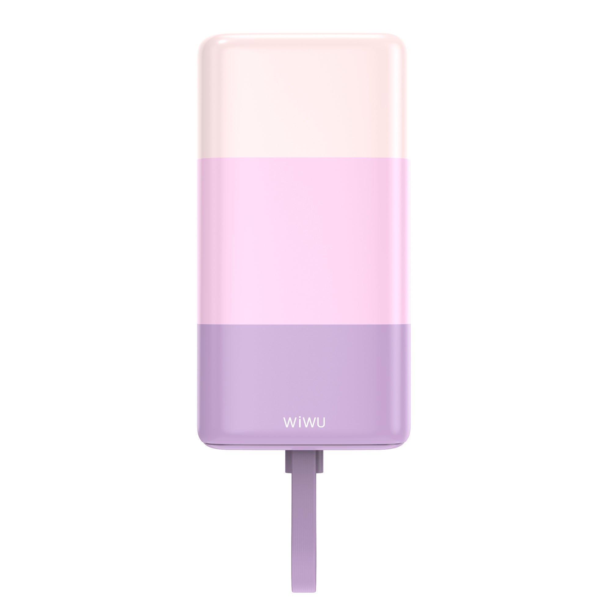 WIWU Wi-P015 10000mAh Candy Power Bank Portable Phone Battery Charger with Charging Cable WIWU Wi-P015 10000mAh Candy Power Bank Portable Phone Battery Charger with Charging Cable